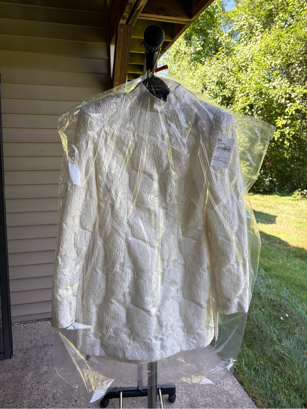Yllw the Label Sterling Fringe Dress S Cream - Picture 6 of 9